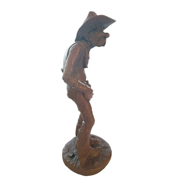 Woodcast Collectibles Cowboy Figure - R Wetherbee Jr 1986 - Picture 6 of 8